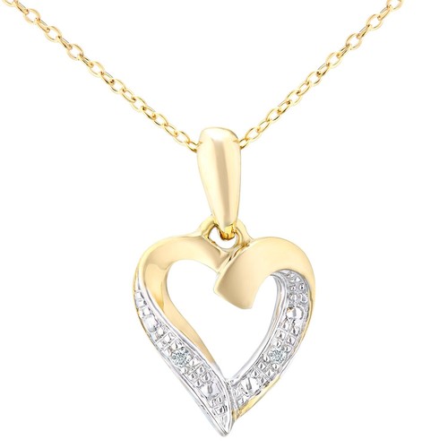 9ct gold natural - gold, diamond