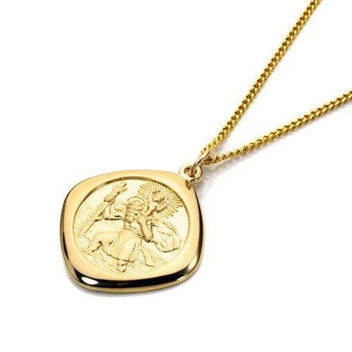 9ct gold large reversible - 9ct,
