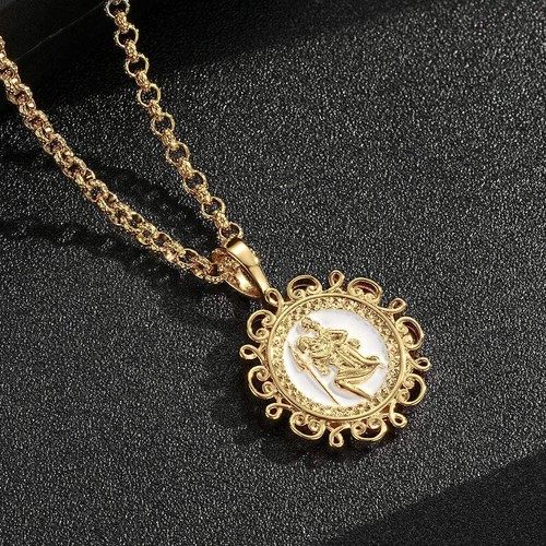 Men 9ct gold ornate - 9ct,