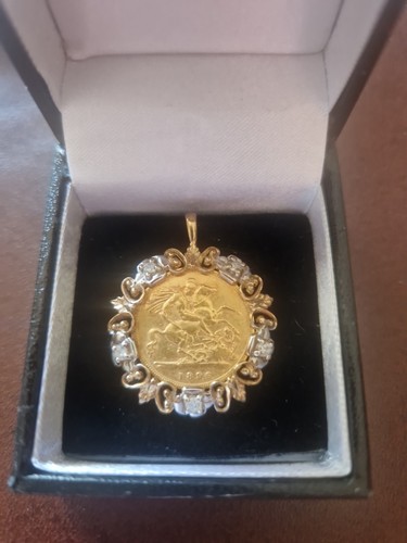 9ct yellow gold diamond mount - 9ct, &diamond