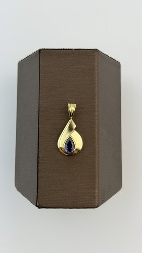 Tanzanite 9ct gold - tanzanite, pendant