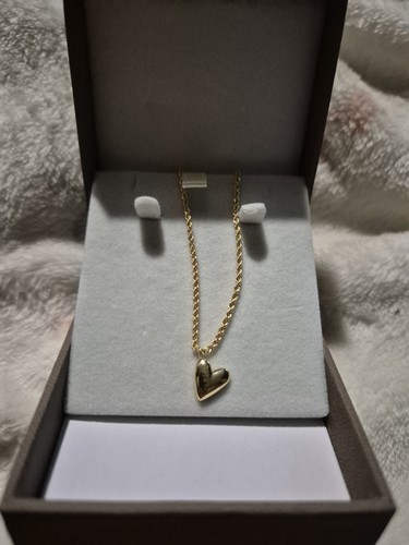 Gold 9ct italian heart - 9ct,