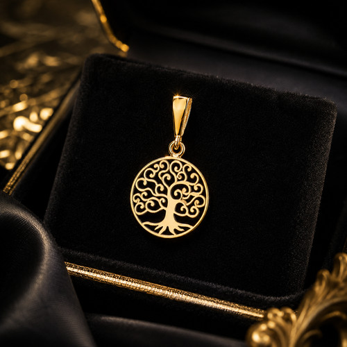 Authentic tree life pendant - tree, of