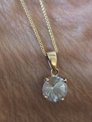 9ct 375 gold chain - 9ct, 18"