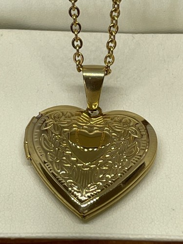 Gold large double love - double,