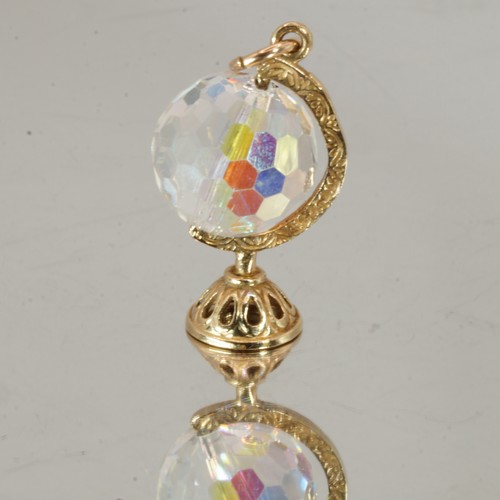 9ct yellow gold spinning - yellow,
