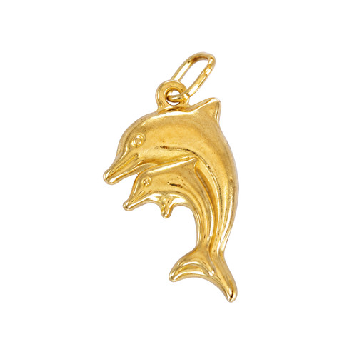 9ct gold dolphin - 9ct,