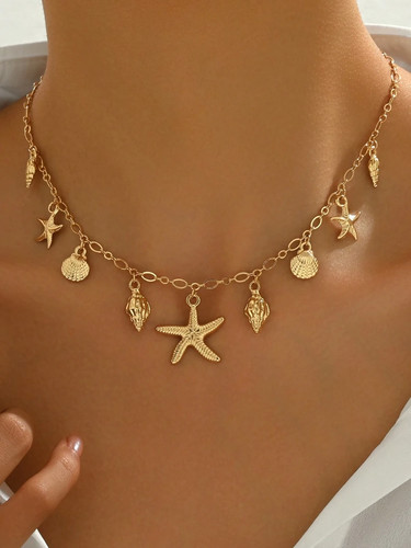 Bohemian sea star shell - bohemian,