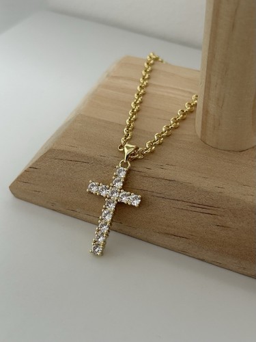 Gold filled cross - filled,