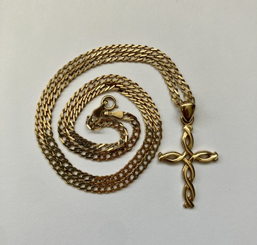 9ct yellow gold solid - yellow, woven
