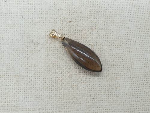 9ct yellow gold smokey - yellow,
