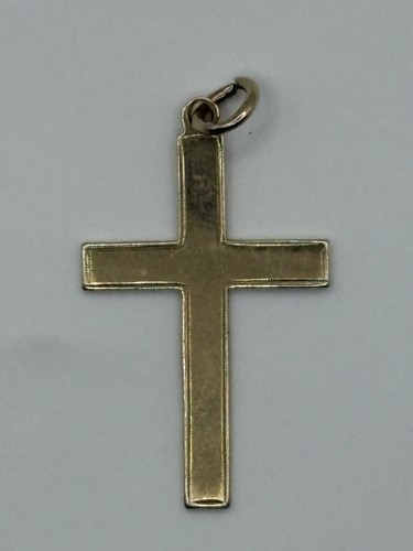 Vintage solid 9ct yellow gold - solid,